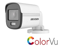 Hikvision Turbo HD with ColorVu DS-2CE10DF0T-PF - Cámara de videovigilancia - bala